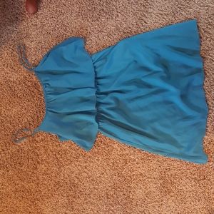 Teal Colored Dress
